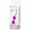 AMOR BONITO - BOLAS ORGÁSMICAS EJERCICIO DE KEGEL PARA INTENSIFICAR LOS PIES EN LILA