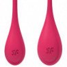 SATISFYER - YONI POWER 1 KIT DE ENTRENAMIENTO ROJO