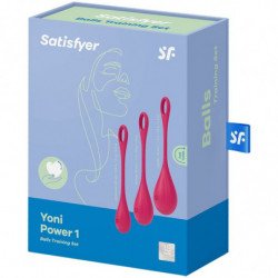 SATISFACTOR - CONJUNTO DE ENTRENAMIENTO YONI POWER 1 ROJO