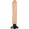 BASECOCK - VIBRADOR REALISTA 2-1 CARNE 20 CM -O- 4 CM