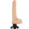 BASECOCK - VIBRADOR REALISTICO 2-1 NATURAL 18.5 CM -O- 4 CM