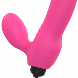 OHMAMA - VIBRADOR DE DOBLE ESTIMULACIÓN BIX EDICIÓN NAVIDEÑA ROSA