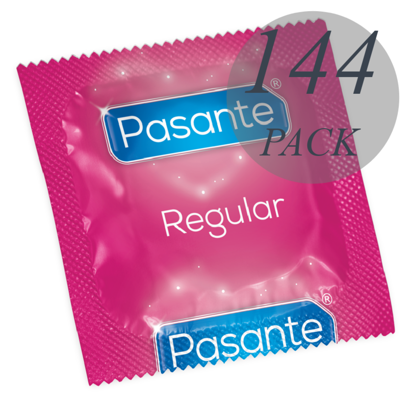 PRESERVATIVOS REGULARES - GAMA DE 144 UNIDADES