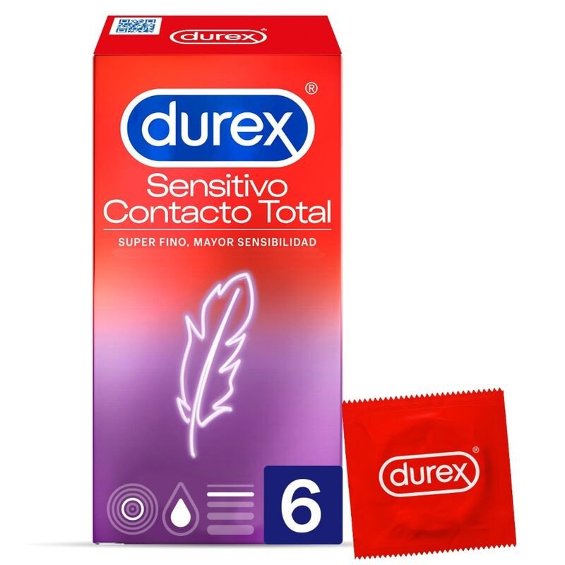 DUREX - SUPERFINO SENSIBLE 6 UNIDADES