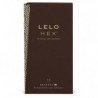 LELO - HEX PRESERVATIVO RESPECT XL 12 PACK