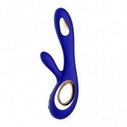 LELO - VIBRADOR DE ONDAS SORAYA CONEJO AZUL MEDIANOCHE