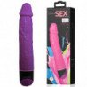 BAILE - COLORFUL SEX VIBRADOR REALISTICO LILA 23 CM