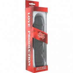 SEVEN CREATIONS - PERFECT PLEASURES VIBRADOR NEGRO 22 CM