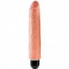 KING COCK - VIBRADOR REALISTICO STIFFY 25.4 CM NATURAL