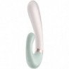 SATISFYER - HEAT WAVE VIBRADOR APP BLANCO