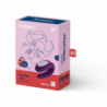 SATISFYER - DOUBLE JOY CON APP MORADO