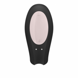 SATISFYER - DOUBLE JOY CON APP ORO NEGRO