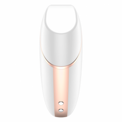 SATISFYER - LOVE TRIANGLE ESTIMULADOR Y VIBRADOR BLANCO