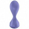 SATISFACTOR - APLICACIÓN DE TAPÓN VIBRATORIO SWEET SEAL VIOLETA