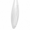 SATISFACTOR - VIBRADOR DE CLÍTORIS CON PUNTA GIRATORIA DE PLACER BLANCO