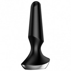 SATISFACTOR - PLUG ILICIOUS 2 VIBRADORES NEGROS