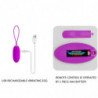 PRETTY LOVE - HUEVO VIBRATORIO JOANNA CON CONTROL REMOTO Y 12 MODOS