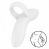 SATISFYER - BOLD LOVER DEDAL VIBRADOR BLANCO