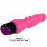 BAILE - COLORFUL SEX VIBRADOR REALISTICO ROSA 24 CM