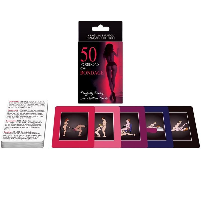 JUEGOS KHEPER - 50 POSICIONES DE CARTAS DE BONDAGE