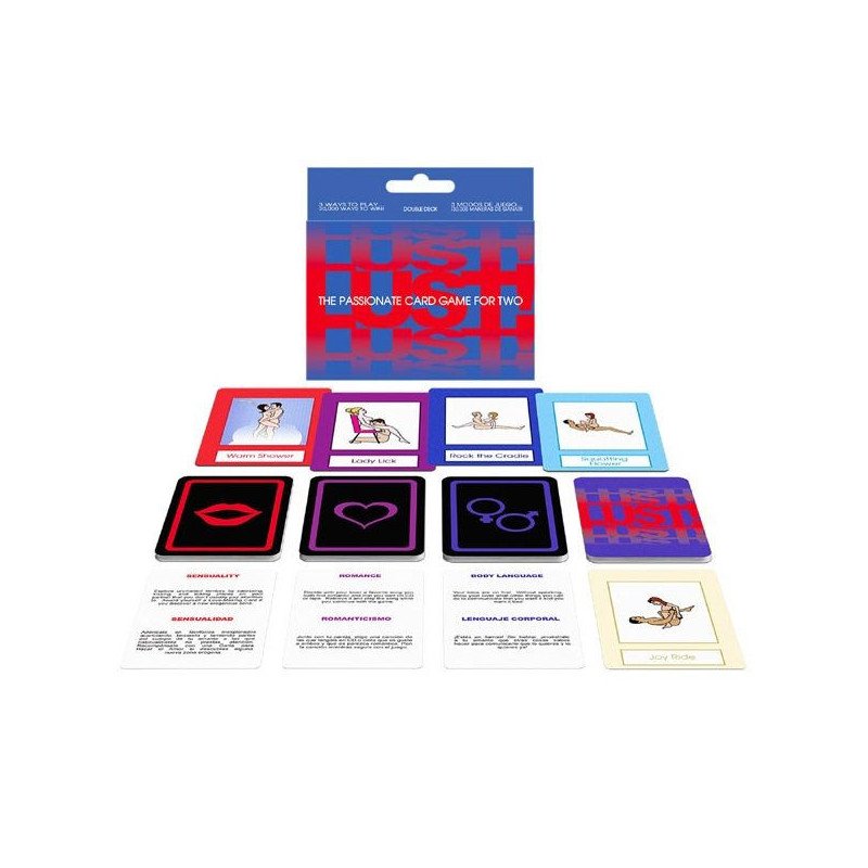 KHEPER GAMES - LUST, EL JUEGO DE CARTAS APASIONADO. EN, ES