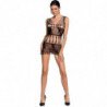 PASIÓN - BODY STOCKING PARA MUJER BS090 NEGRO TALLA ÚNICA