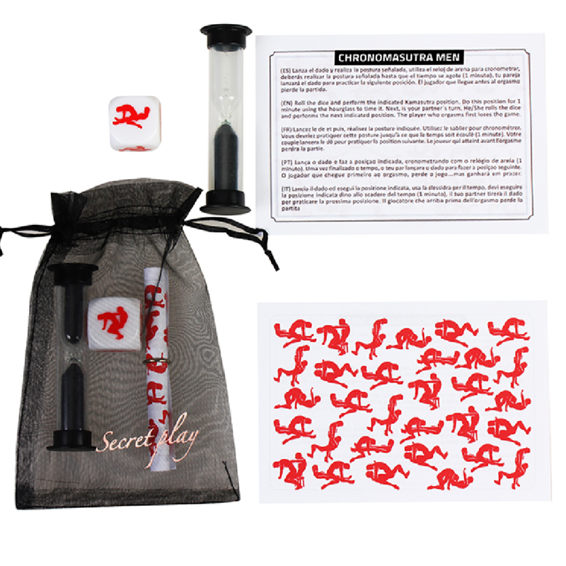 SECRETPLAY - KIT GAY DE JUEGOS DE CRONOMASUTRA (ES/EN/IT/PT/FR)