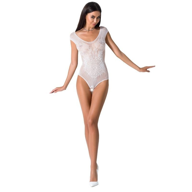 PASIÓN - MUJER BS064 BODY BLANCO TALLA ÚNICA