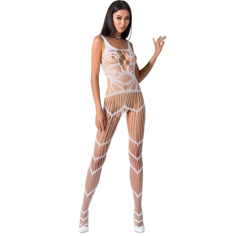 PASIÓN - BODY BLANCO PARA MUJER BS058 TALLA ÚNICA