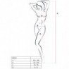 PASSION - WOMAN BS034 BODYSTOCKING NEGRO TALLA UNICA