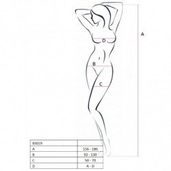 PASIÓN - BODY BLANCO PARA MUJER BS019 TALLA ÚNICA