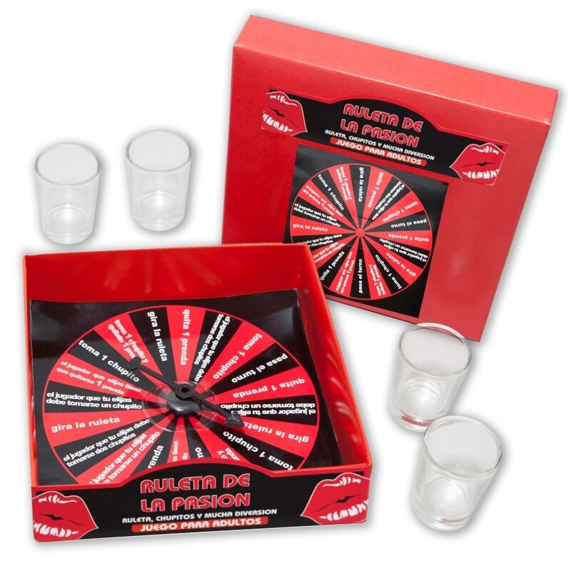 DIABLO PICANTE - JUEGO DE CHUPITOS DE RULETA DE LA PASIÓN