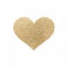BIJOUX - INDISCRETS FLASH CUBIERTOS PARA PEZONES CON FORMA DE CORAZÓN DORADO