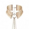 JOYERÍA - COLLAR METÁLICO DORADO