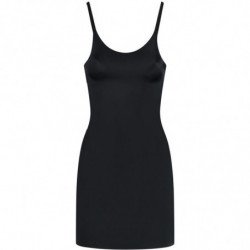 BYE-BRA - SINGLE VESTIDO INVISIBLE NEGRO TALLA L