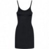 BYE-BRA - SINGLE VESTIDO INVISIBLE NEGRO TALLA L