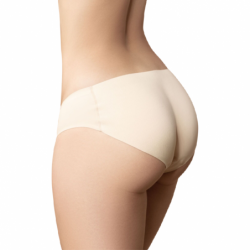 BYE-BRA - BRAGUITAS CORTAS CON RELLENO NALGAS TALLA M