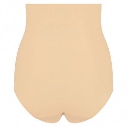 BYE-BRA - FAJA SIN COSTURAS ESTILO BRAGUITAS BEIGE TALLA S