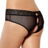 QUEEN LINGERIE - PANTIES CON ABERTURA TRASERA L/XL