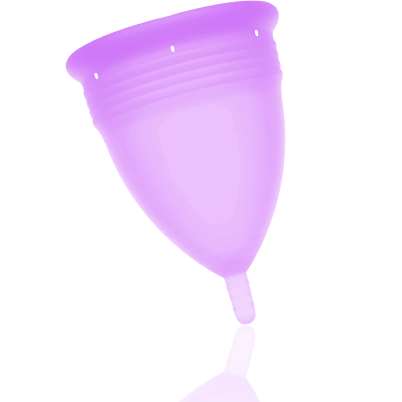 STERCUP - COPA MENSTRUAL DE SILICONA FDA VIOLETA - TALLA L