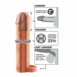 FANTASY X- TENSIONS - PERFECTO 2 EXTENSIONES CON CORREA PARA PELOTA