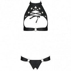 PASIÓN - CONJUNTO DE CUERO ECOLÓGICO MALWIA L/XL