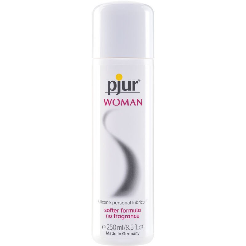 PJUR - Lubricante corporal de silicona para mujer, 250 ml