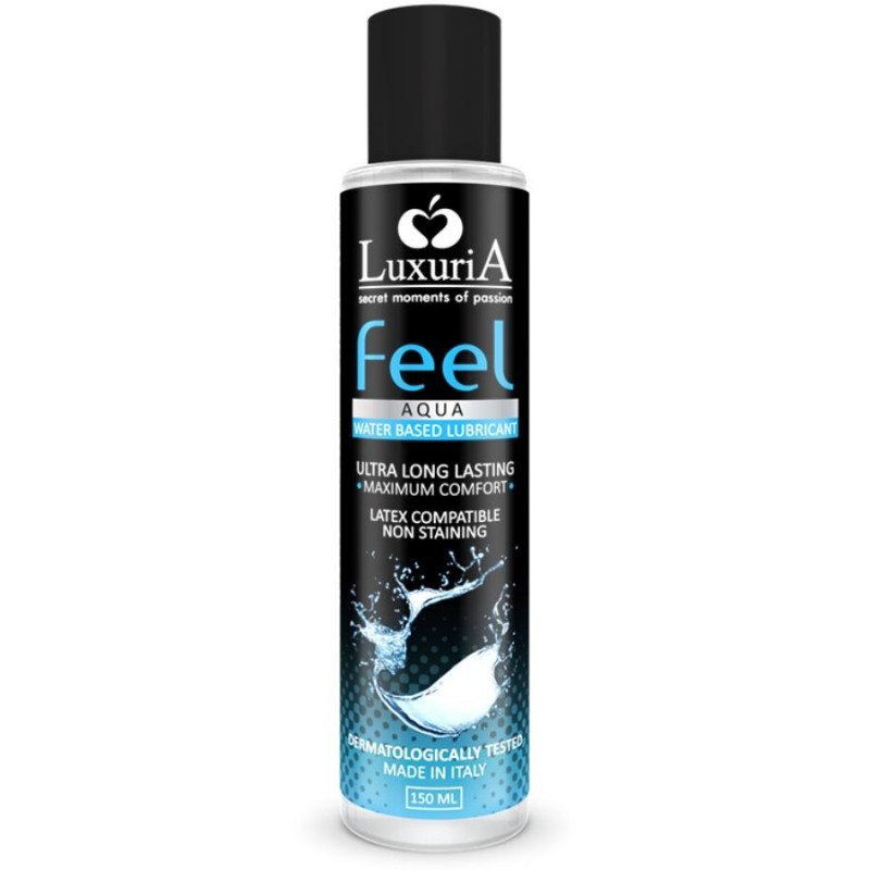ÍNTIMA - LUBRICANTE A BASE DE AGUA LUXURIA FEEL 150 ML