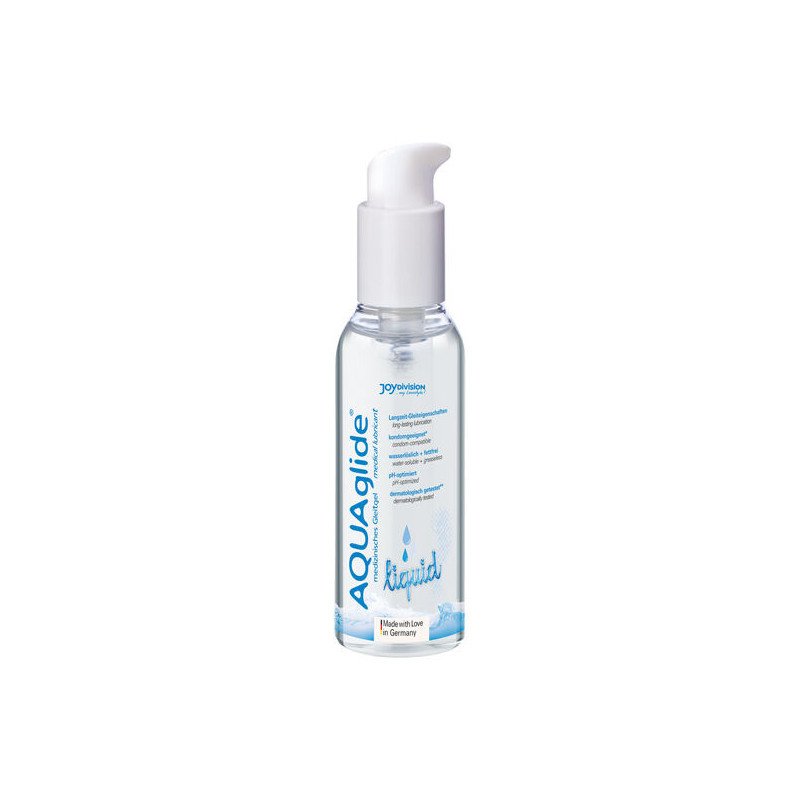 JOYDIVISION AQUAGLIDE - LUBRICANTE LÍQUIDO A BASE DE AGUA, DOSIS ÚNICA DE 125 ML