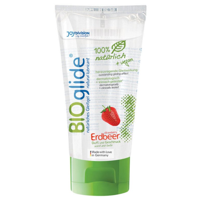 JOYDIVISION BIOGLIDE - LUBRICANTE CON SABOR A FRESA 80 ML