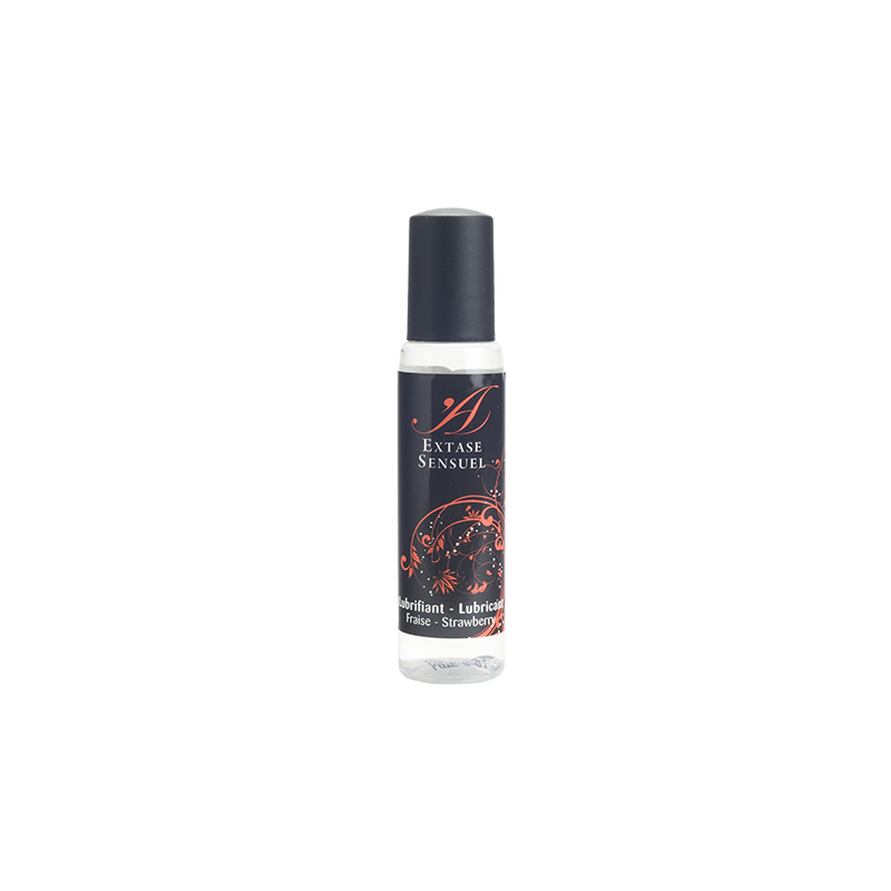 EXTASE SENSUAL - LUBRICANTE DE VIAJE CON SABOR A FRESA 35 ML