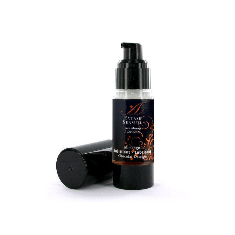 ÉXTASIS SENSUAL - LUBRICANTE DE CHOCOLATE Y NARANJA 30 ML