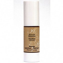 ÉXTASIS SENSUAL - LUBRICANTE DE CHOCOLATE Y NARANJA 30 ML