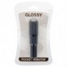 VIBRADOR DE BOLSILLO NEGRO BRILLANTE